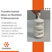 CreaFab3D: Transformando Ideas en Realidad Tridimensional