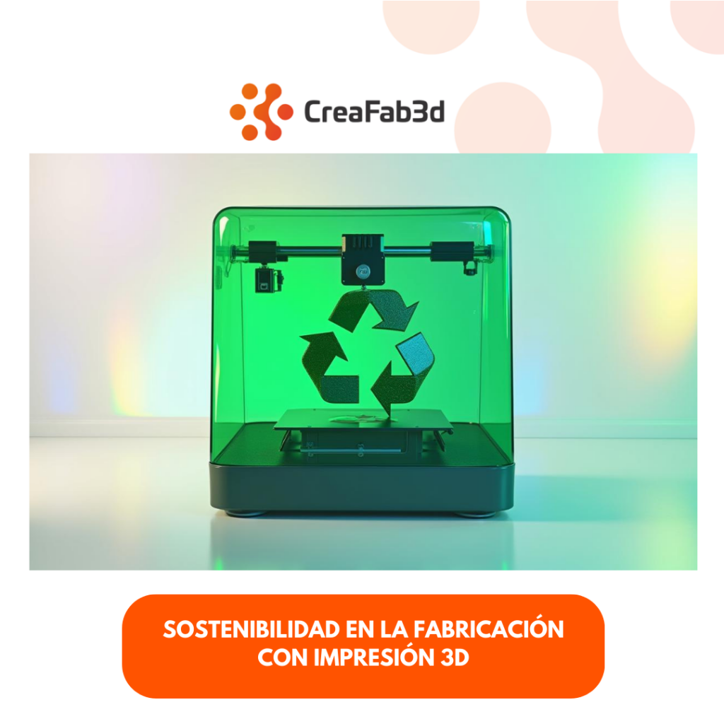 Sostenibilidad en la Fabricación con impresión 3D