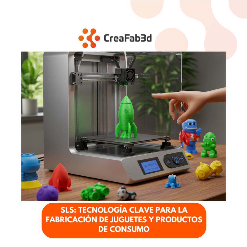 SLS: Tecnología Clave para la Fabricación de Juguetes y Productos de Consumo